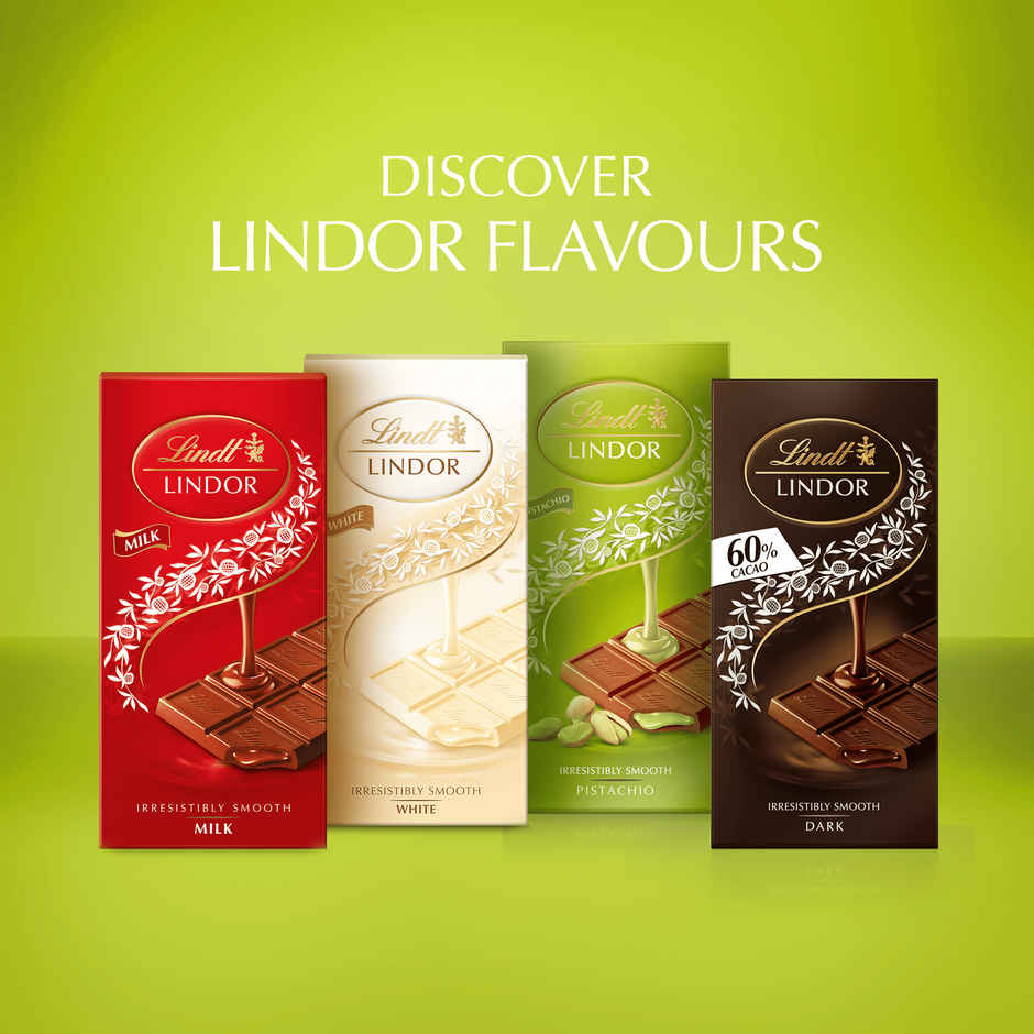 Lindt Lindor Pistachio Chocolate Bar