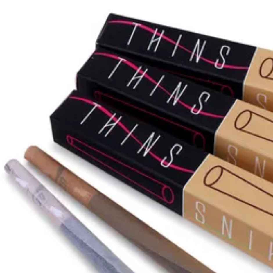 Lit Thins Pre Rolled Cones ( 3 Packs | Total - 6 Cones )