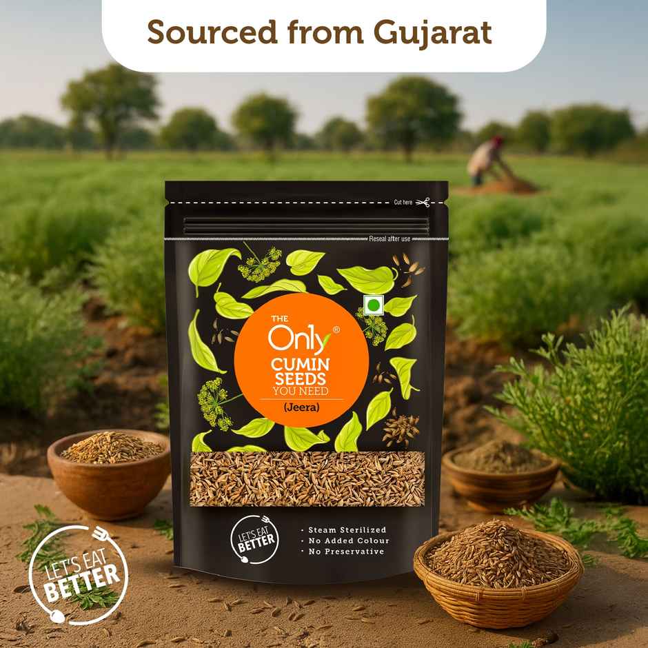 On1y Whole Cumin Seeds, Sabut Jeera Spices