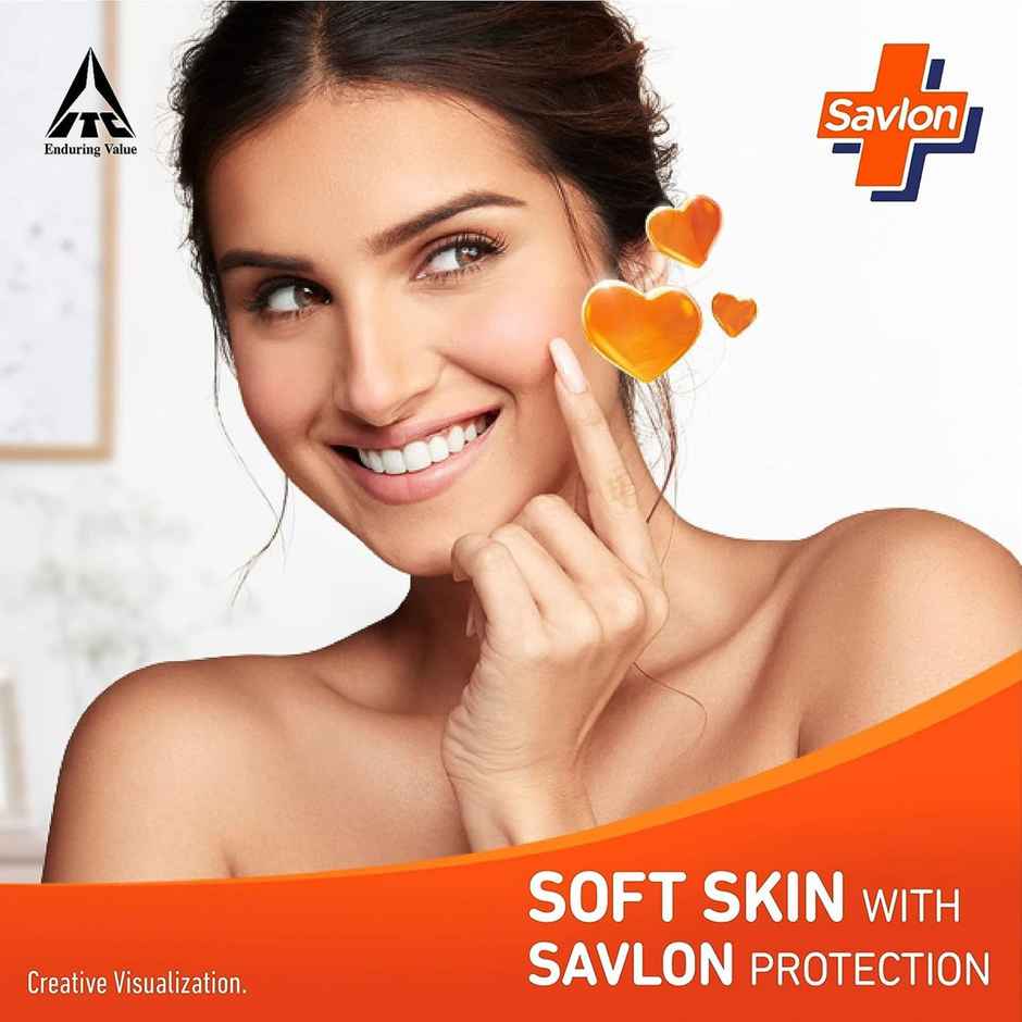 Savlon Glycerin Soap Bar, Germ Protection, for Soft & Supple Skin