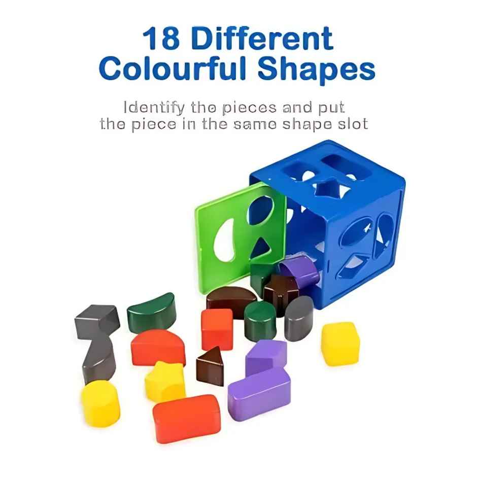 Ratna's Shape Sorter Cube Jr.