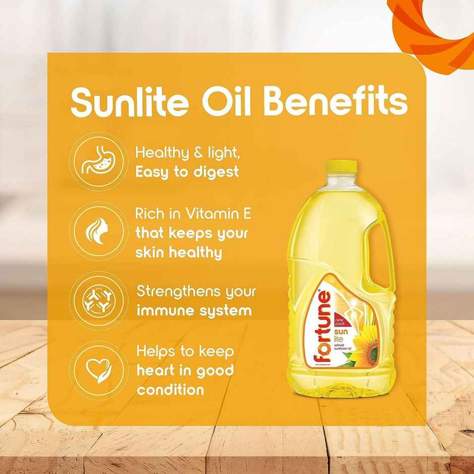Fortune Sunlite Refined Sunflower Oil Pet Bottle