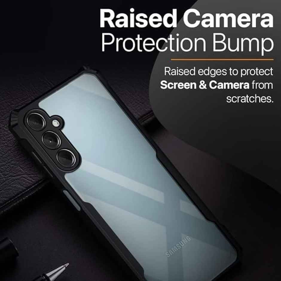 Artistque Case for Samsung Galaxy A16 TPU Back Cover - Transparent Shockproof