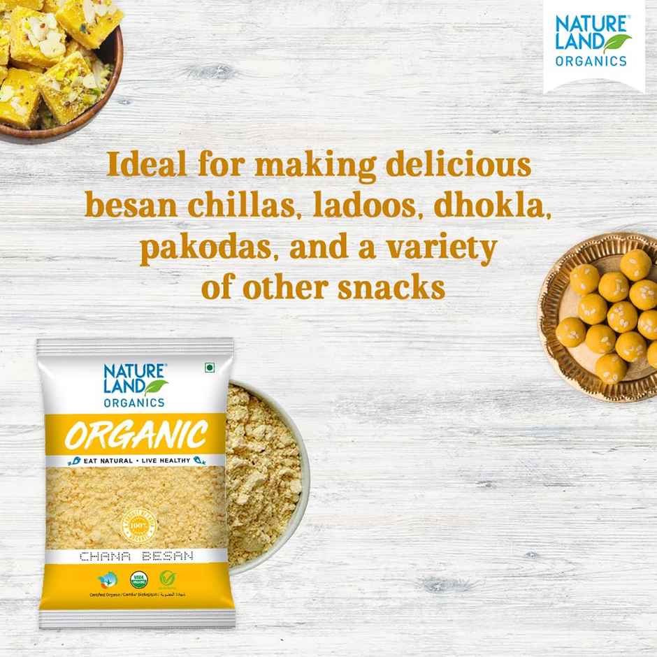 Natureland Organics Chana Besan