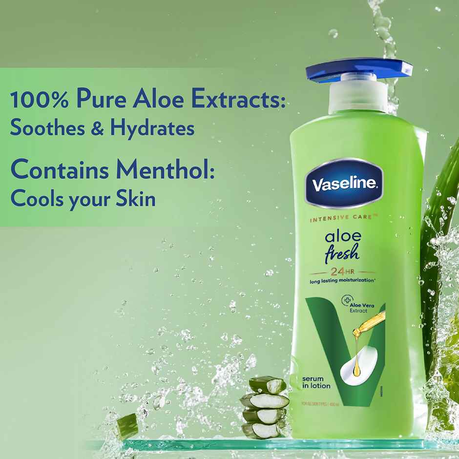Vaseline Intensive Care Aloe Fresh Body Lotion