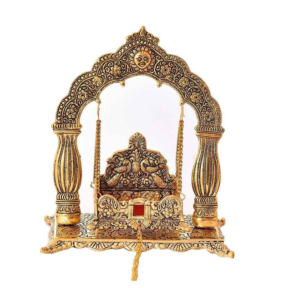 Palna Jhula Surya Mehrab | Gold Polish | Devnidhi