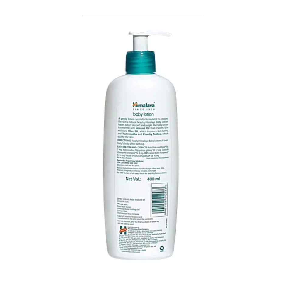 Himalaya Baby Lotion with Almond & Olive Oil Lotion