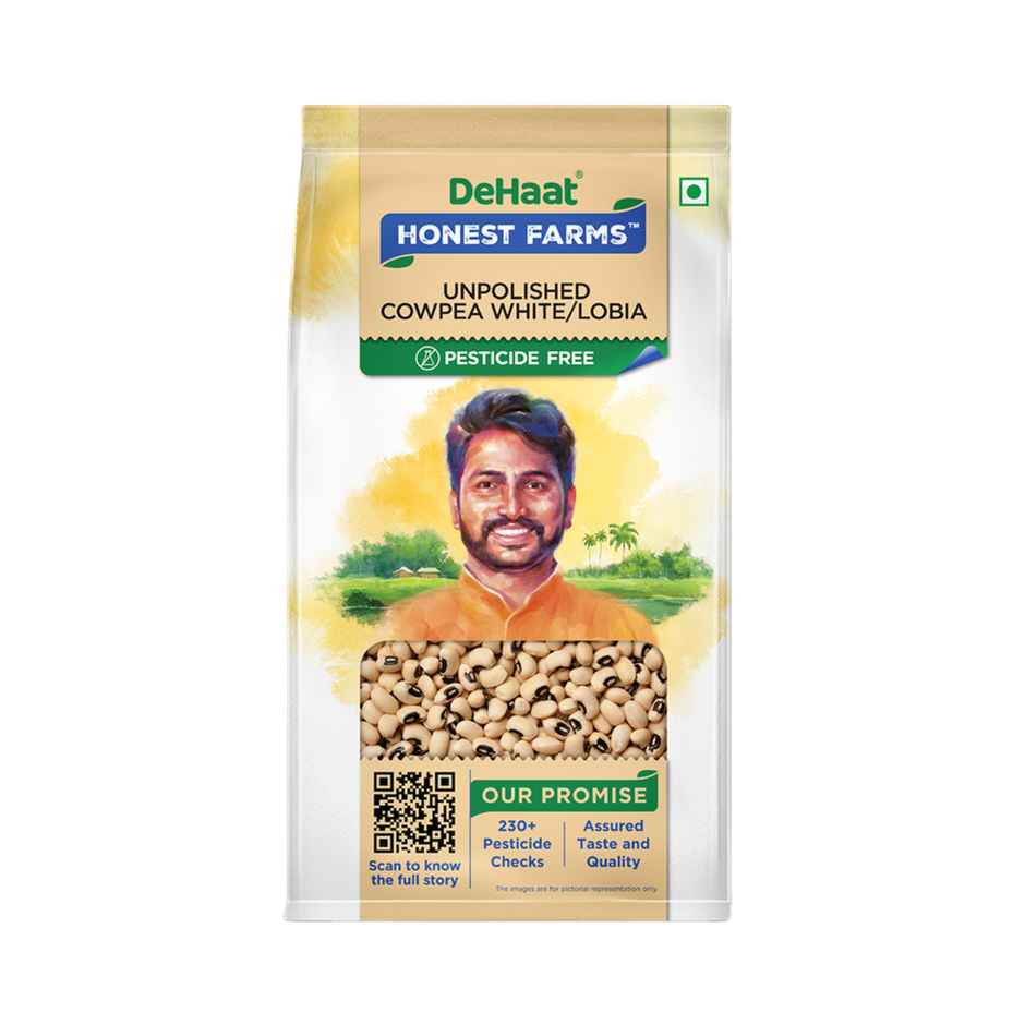 DeHaat HF Pesticide Free | Unpolished | Cowpea White/Lobia