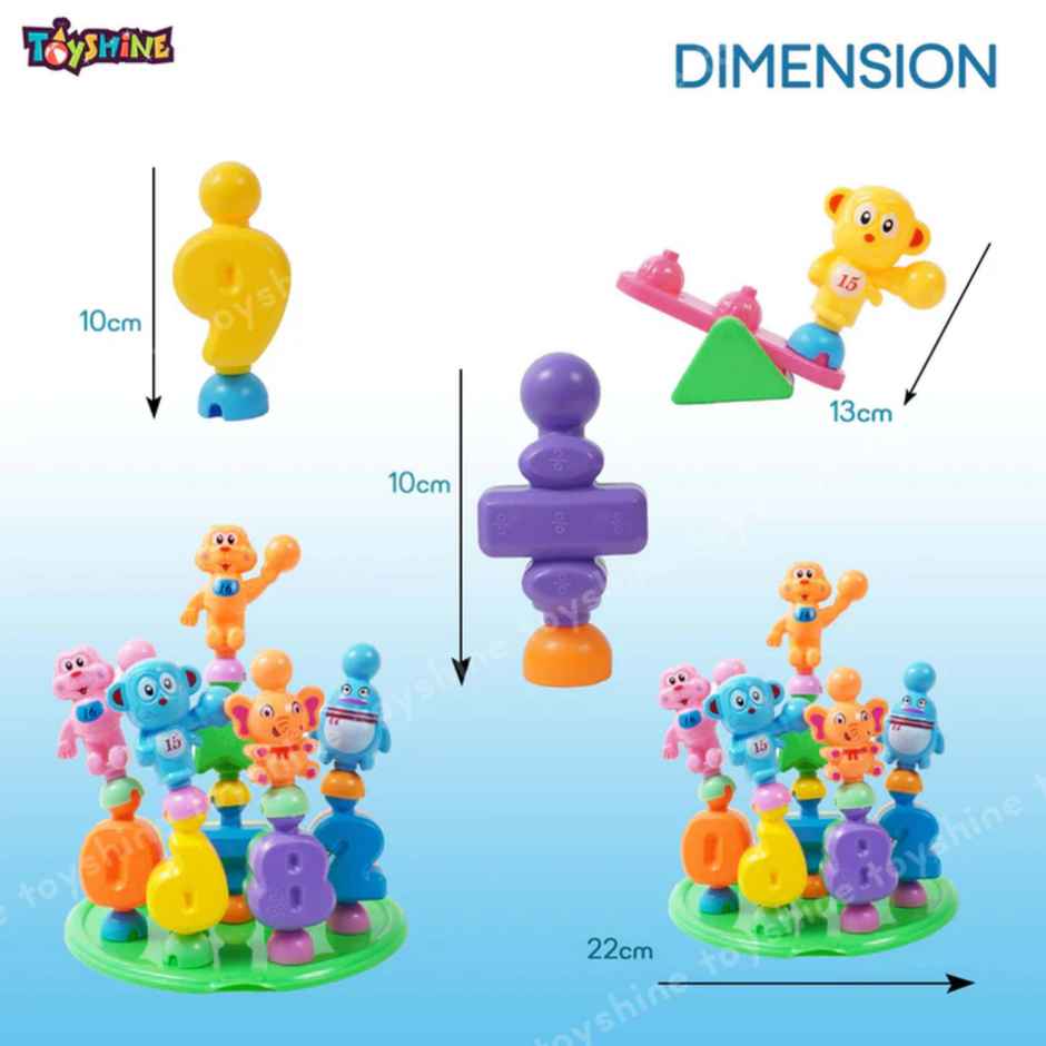 Toyshine 28 Pc Diy Alphabet Learning Blocks With Baseplate And Cartoon Figures