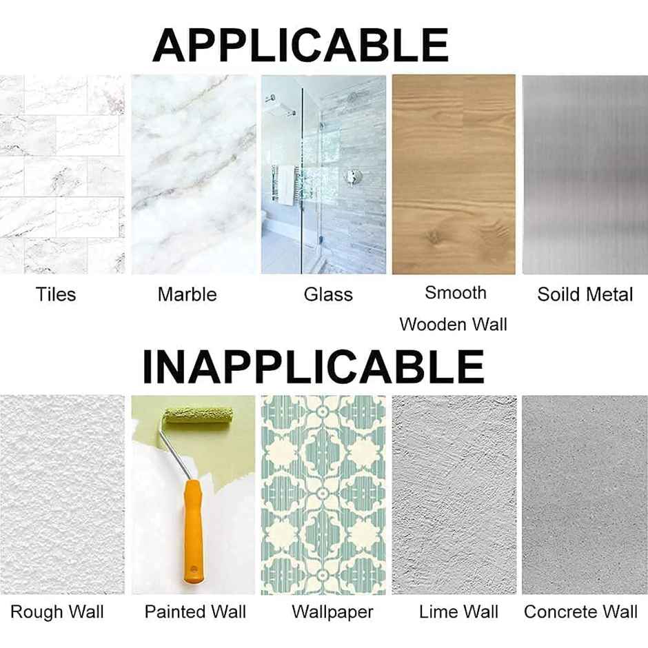 Perpetual Bathroom 3Shelf + 3Soap Dish Holder | Self-Adhesive Rack for Wall | Pack of 6