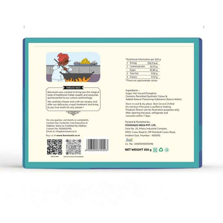 Bansiwala Kesar Angoori Petha