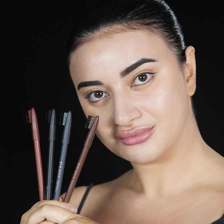 Swiss Beauty Eyebrow Pencil - 102 Dark Brown
