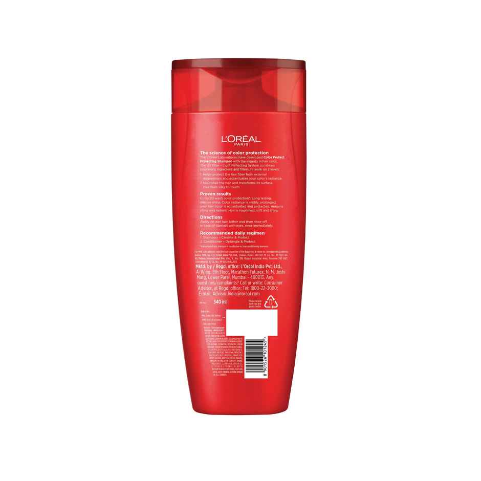 L'Oreal Paris Casting Creme Gloss Hair Color (Dark Brown 400)(159ml) & L'Oreal Paris Color Protect Shampoo(340ml) Combo