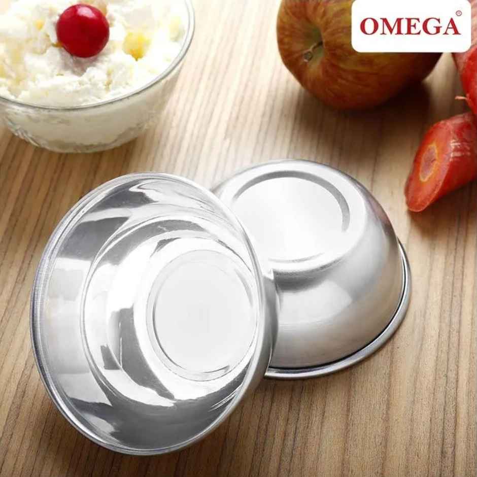 Omega Bowl Set, Stainless Steel