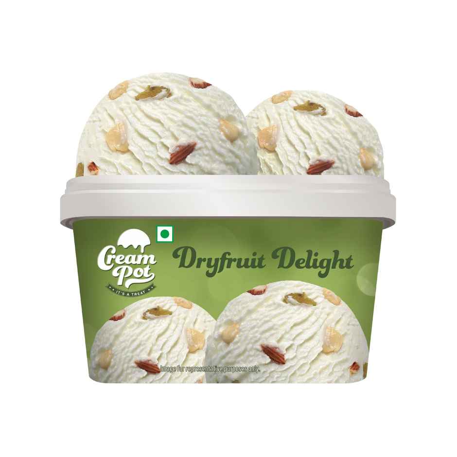 Cream Pot Dry Fruit Delight Tub | Nutty & Sweet Treat