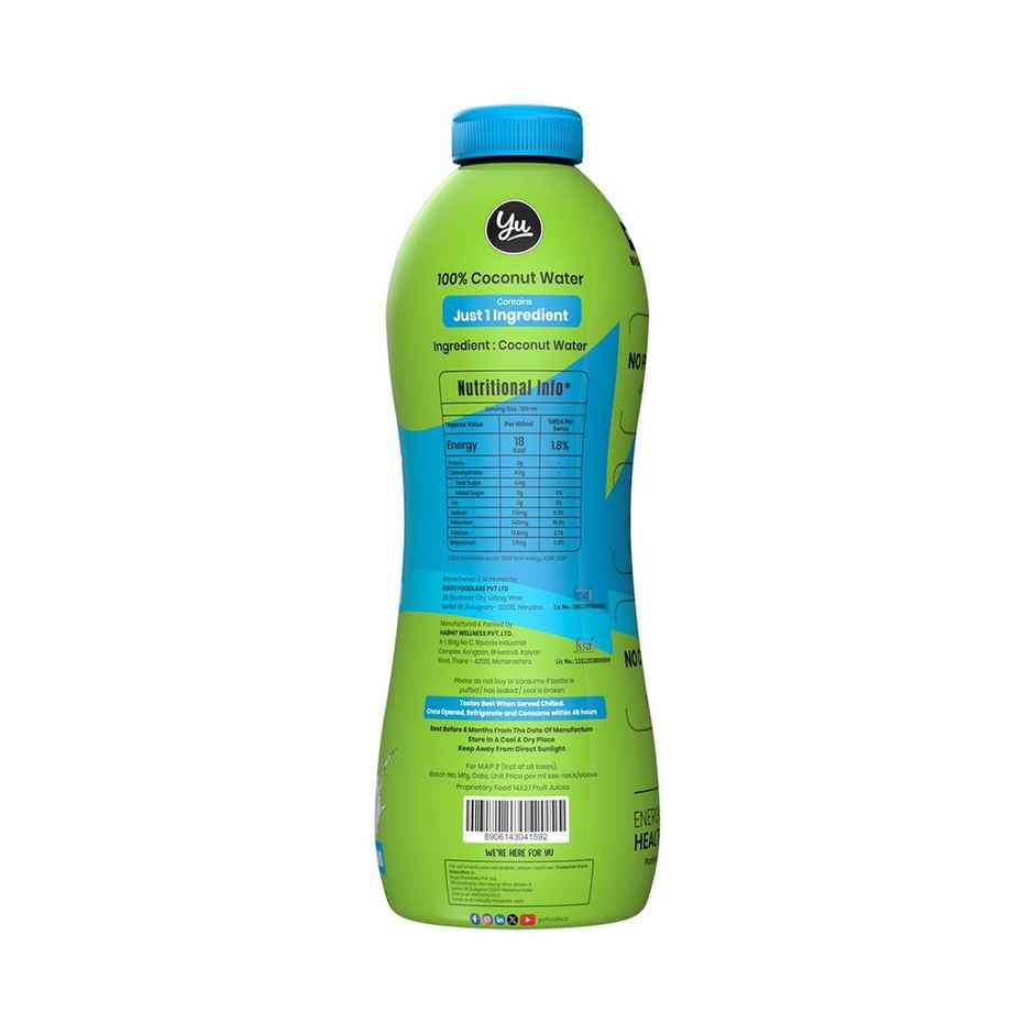 Yu Natural Coconut Water