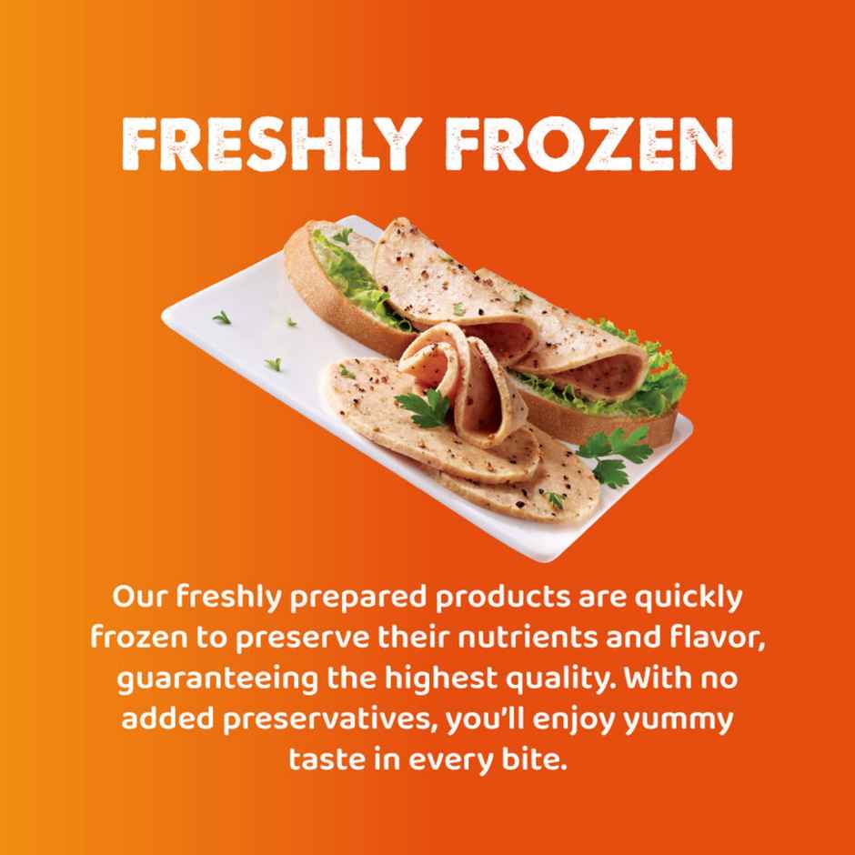 Godrej Yummiez Chicken Pepper & Herb Salami