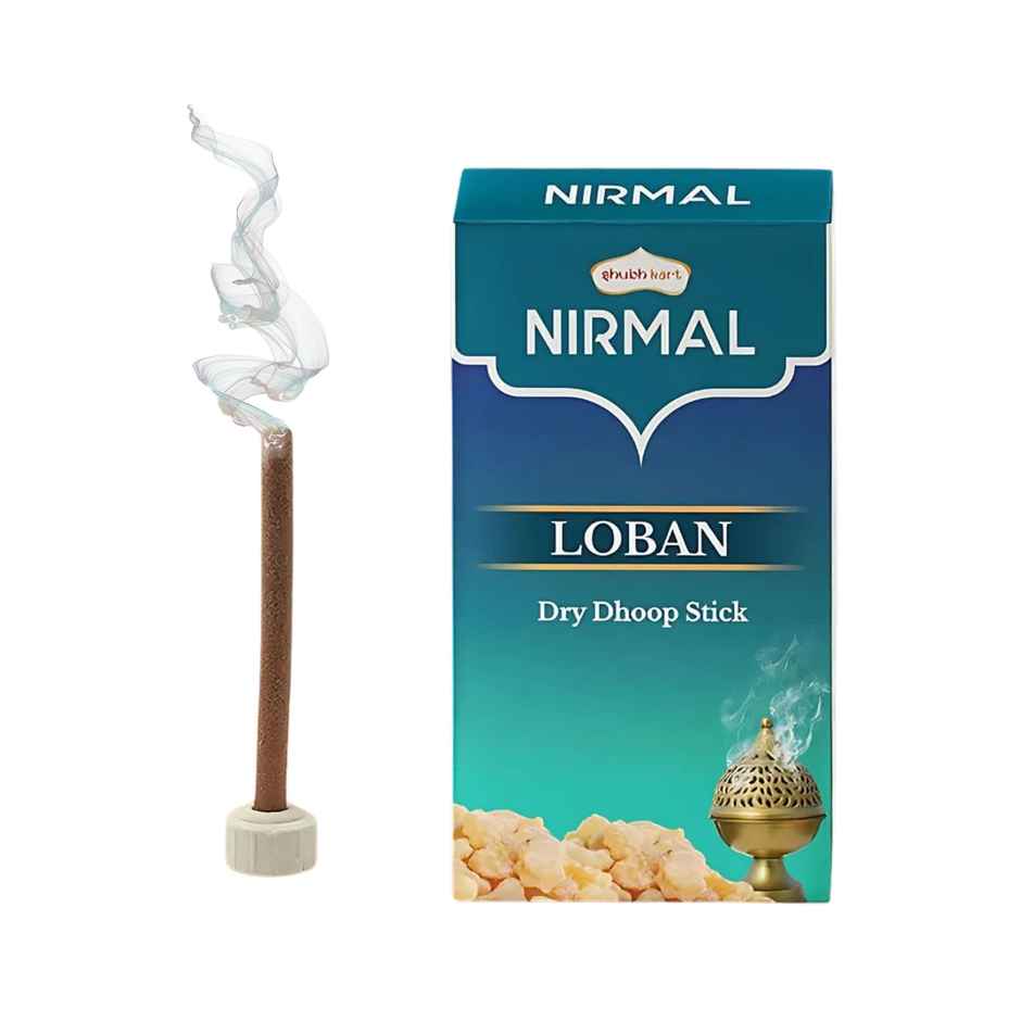 Shubhkart Nirmal Rose Dry Dhoop Stick(10pc), Shubhkart Nirmal Loban Dry Dhoop Stick(10pc) & Shubhkart Nirmal Mogra Dry Cone Dhoop(10pc) Combo