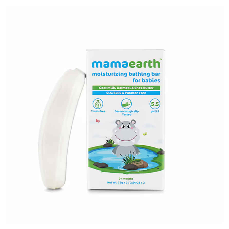 Mamaearth Moisturizing Baby Bath Soap
