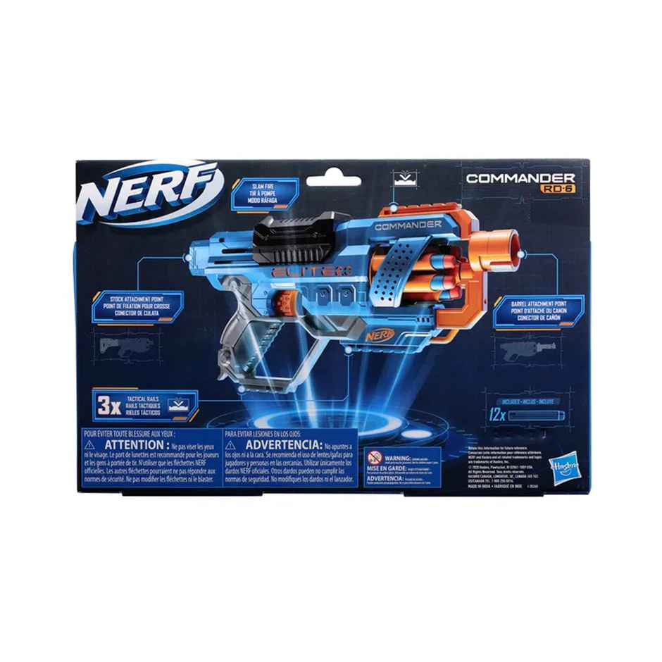 Hasbro Nerf Elite 2.0 Commander RD-6 - Ultimate Dart Blasting Adventure