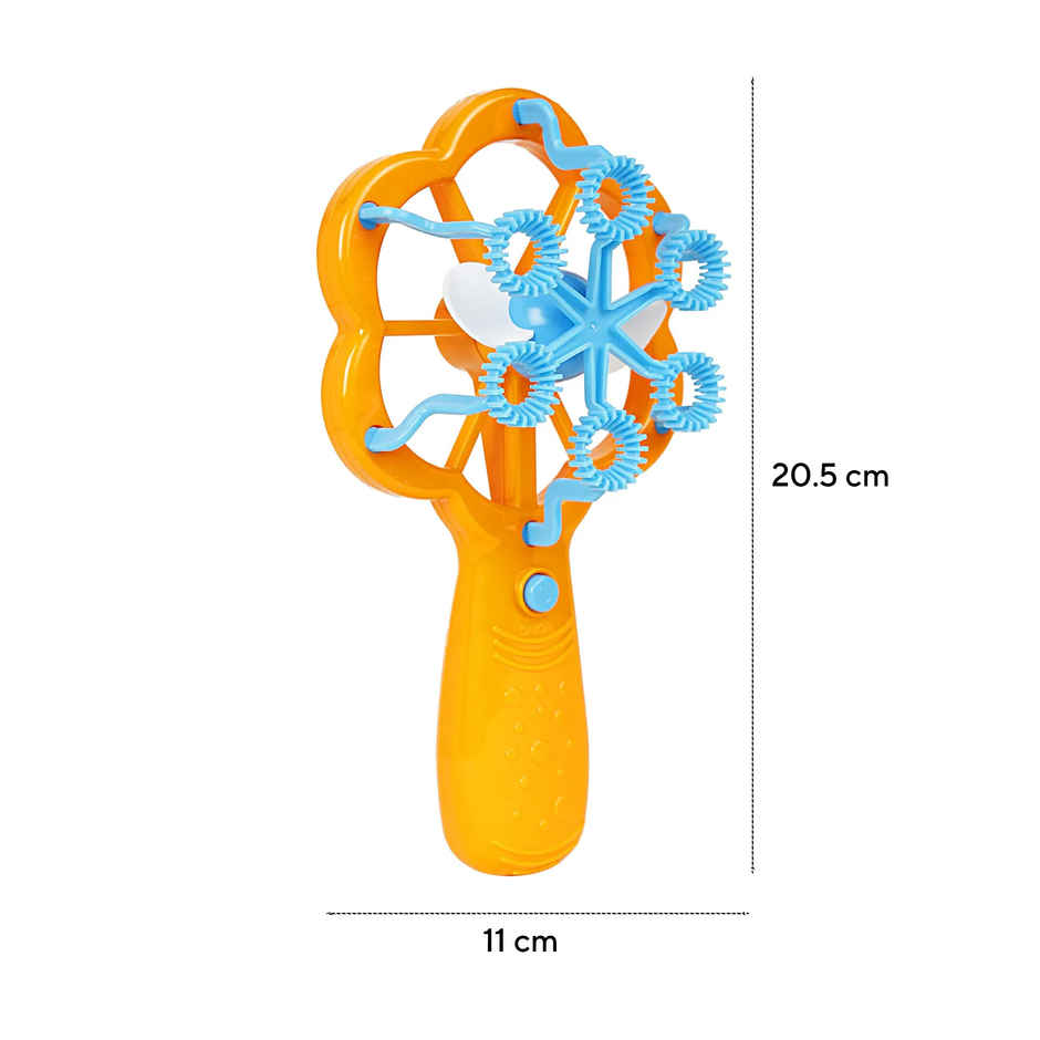 Hamleys Bubble Flora Bubble Play Toys For Kids Age 3Y+ Orange