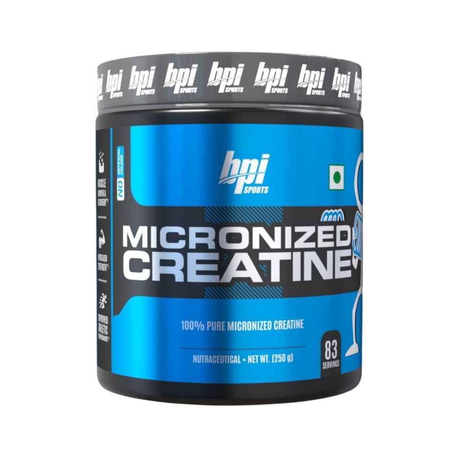 BPI Sports Micronized Creatine -CreatineMonohydrate,83Serv Unflav -Muscle Repair & Recovery
