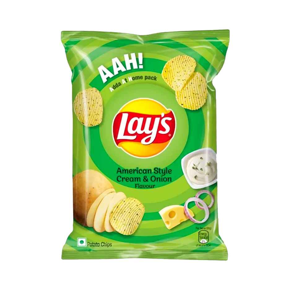 Lay's American Cream & Onion Potato Chips Combo