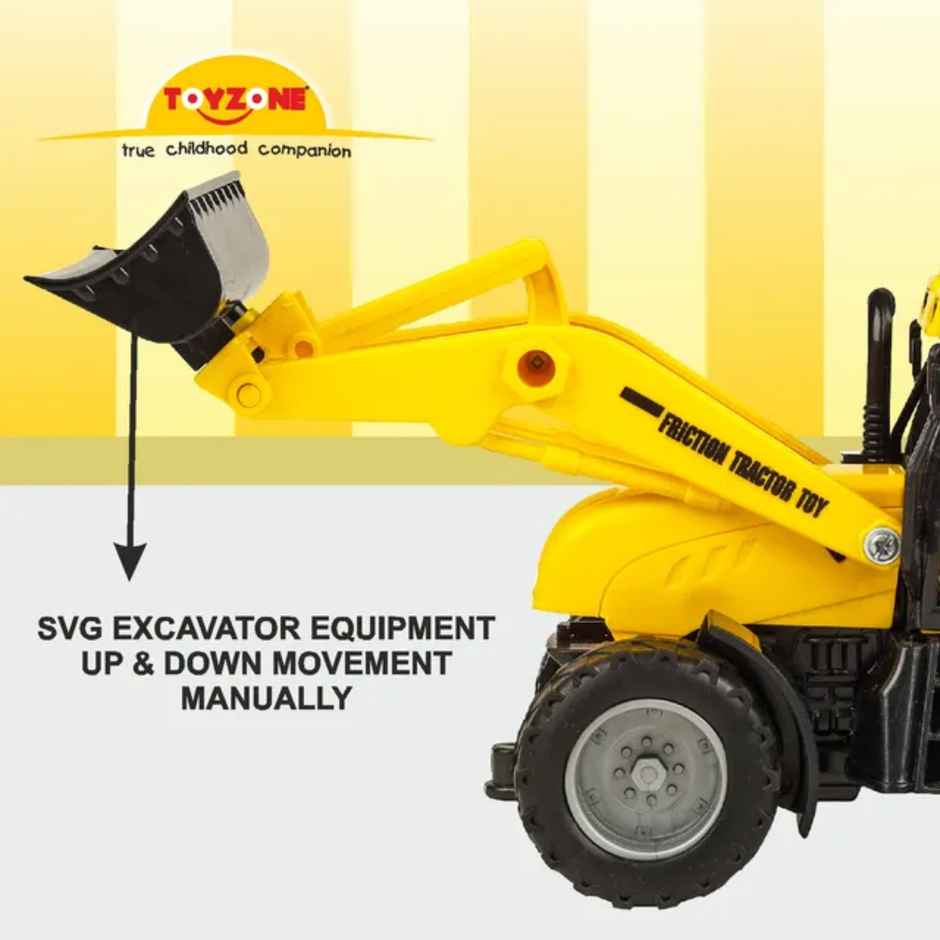 Toyzone Super Builder SVG Excavator