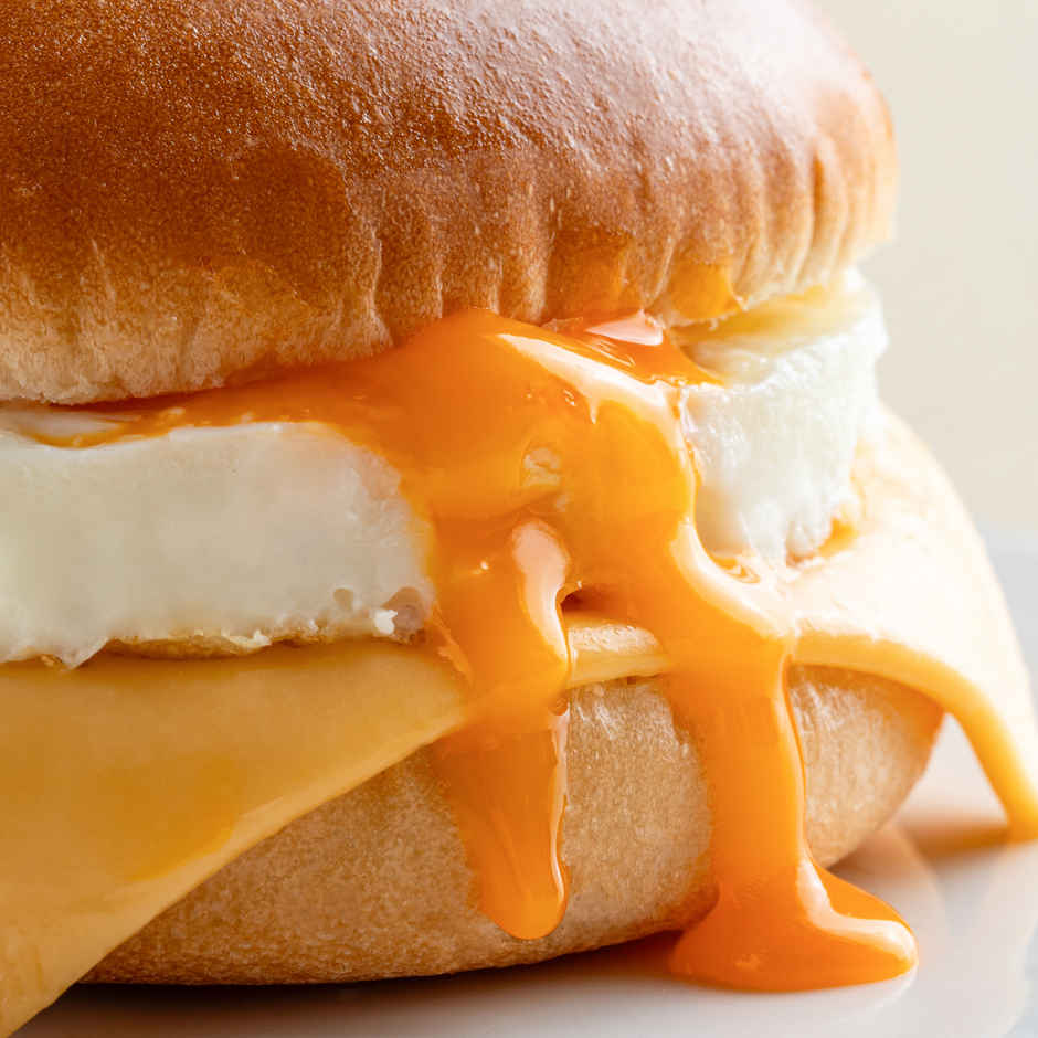 Double Egg & Cheese Sandwich (1pc) & Classic Cold Coffee (1pc) Combo