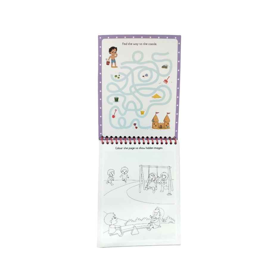 Pegasus Books Reusable Magic Water Colouring Book | Playground