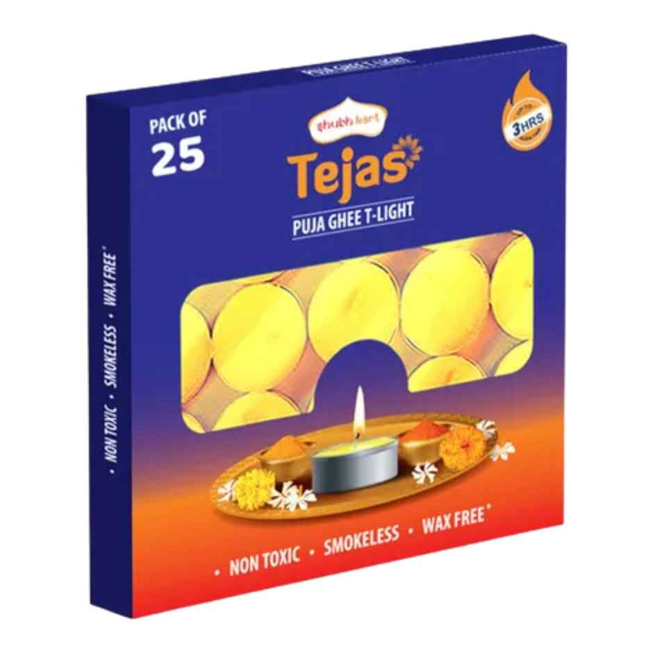 Shubhkart Tejas Puja Ghee T-Light Candles Combo