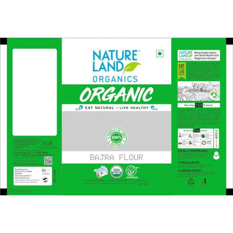 Natureland - Organic Bajra Flour