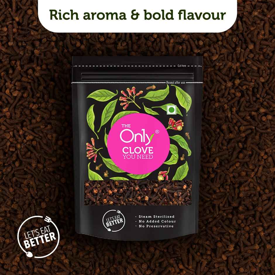 On1Y Clove Whole. Laung-Lavang Sabut Khade Masale