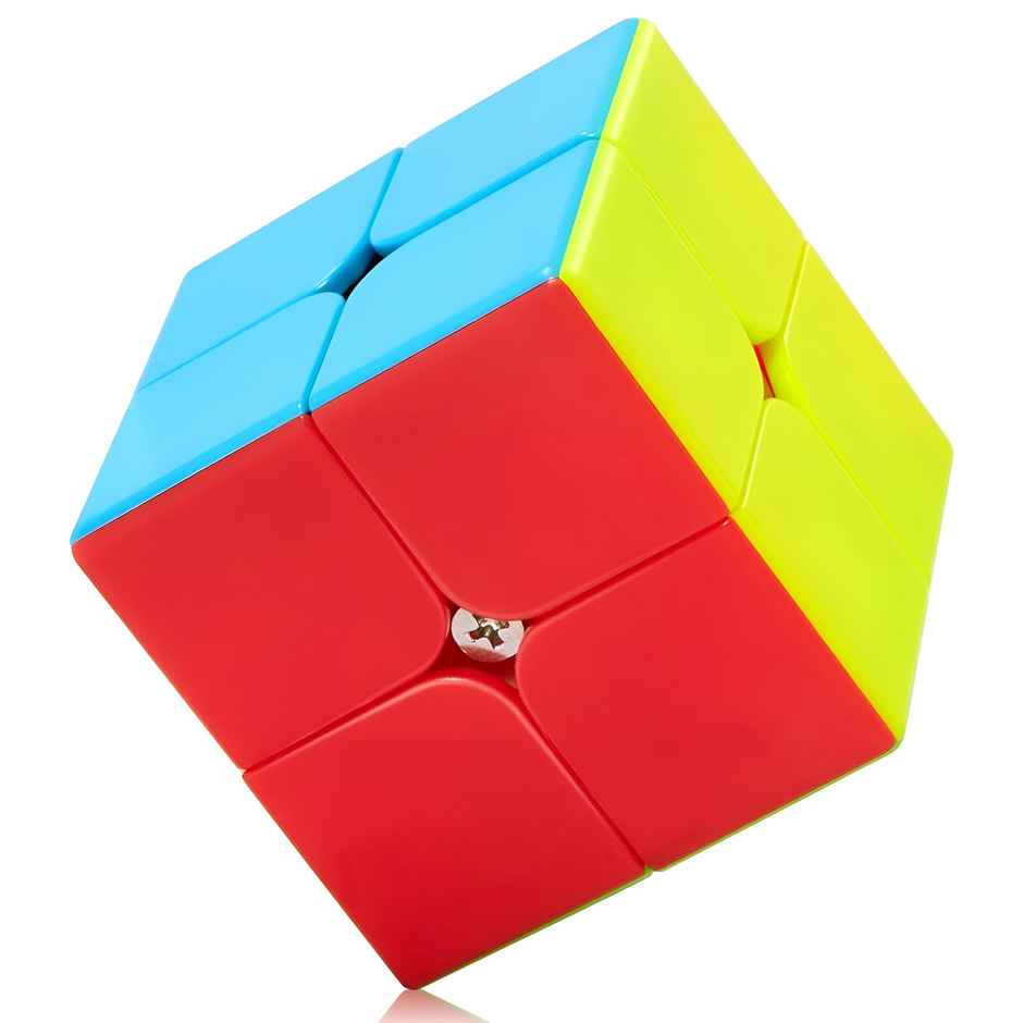 Toyshine 2x2x2 Stickerless Speed Cube - Stress Buster Brainstorming Puzzle