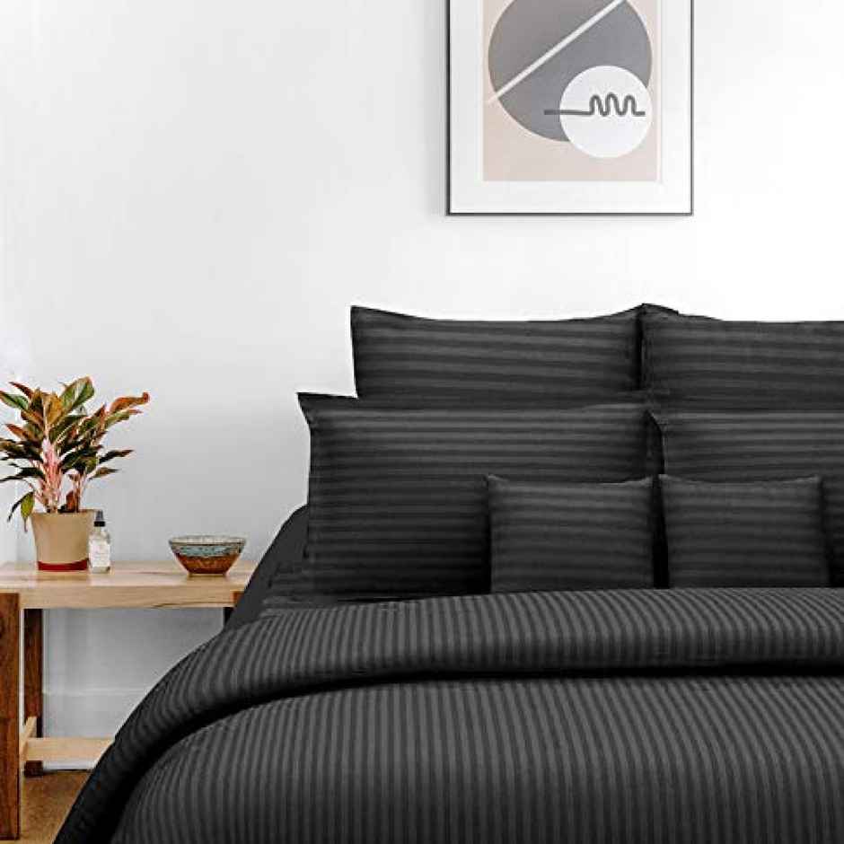 Elegant Weavers Solid Striped Pillow Covers- | Pack Of 2 - Assorted