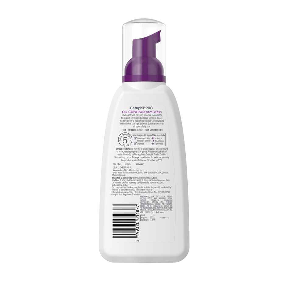 Cetaphil Pro Oil Control Foam Face Wash