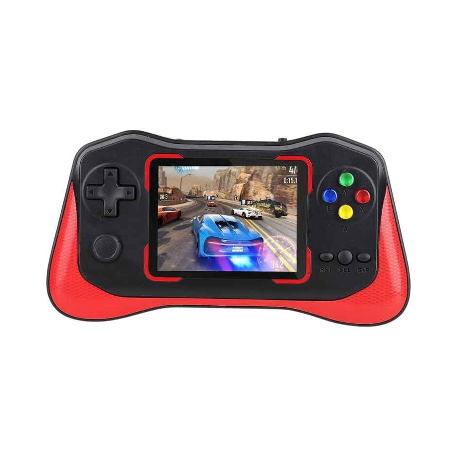 Toyshine Handheld Game Console with 500 Games | 3.5 Inch Screen | Rechargeable Battery - Black