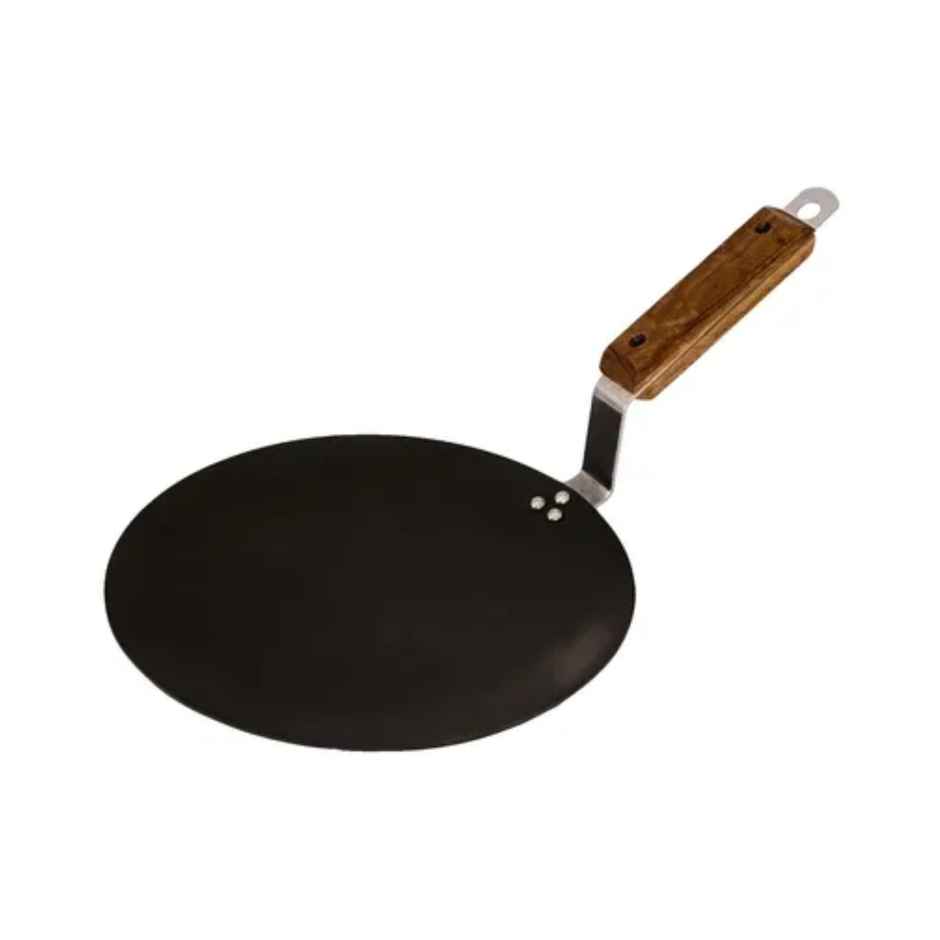 Femora Organic Iron Tawa 12 Inchconcave Shape Roti Tawa Dosa Tawa 1 Pc Zero Coating