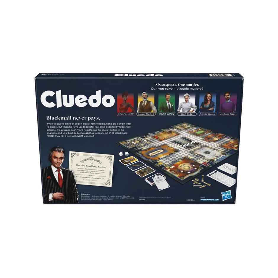 Hasbro Cluedo Refresh Board Game | Mystery & Detective Games | 8+ years