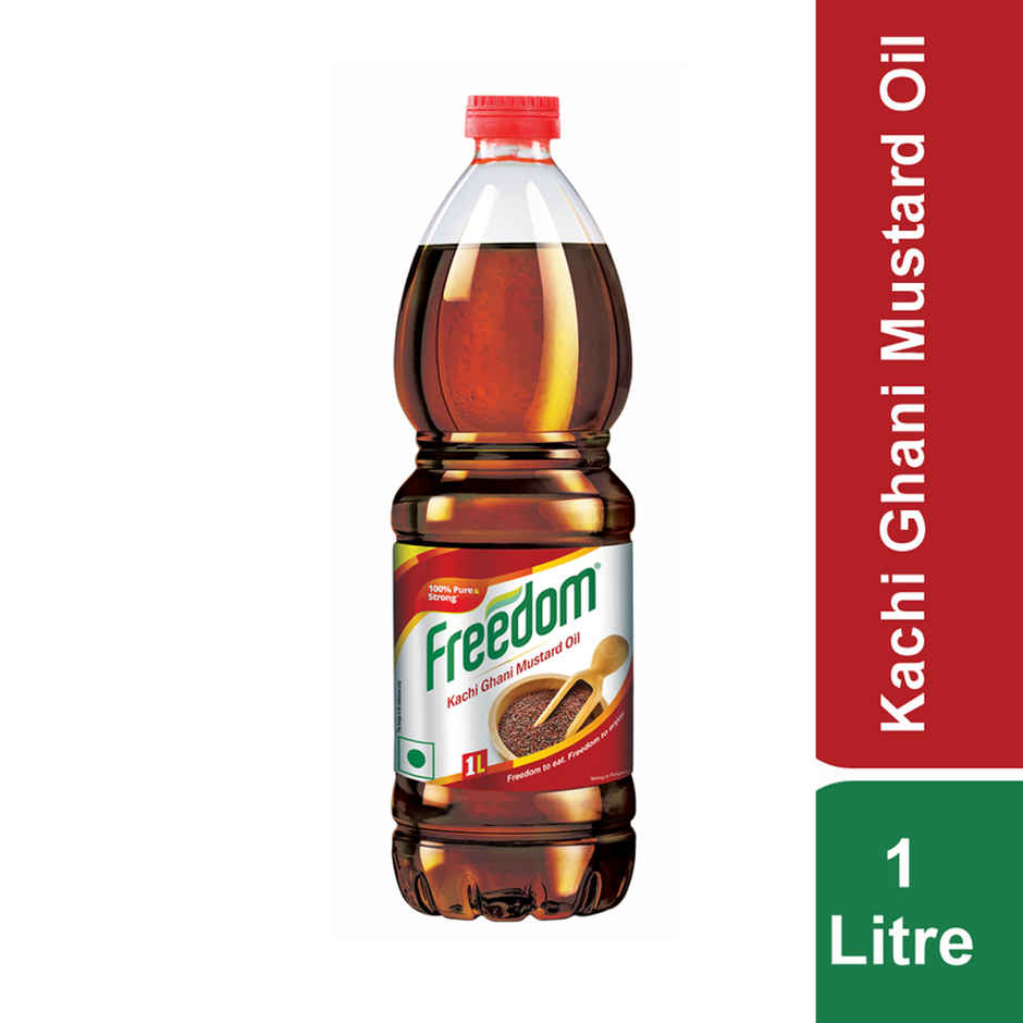 Freedom Kachi Ghani Mustard Oil Bottle