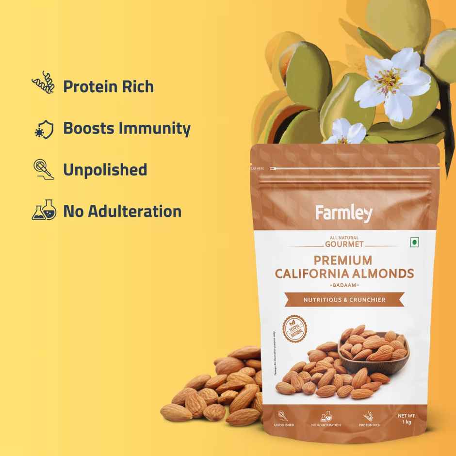 Farmley Premium California Almonds