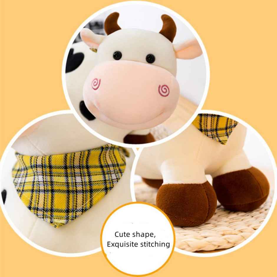 Babique Cow Tremp Plush Soft Toy Cute Kids Animal Home Decor Boys/Girls (30 cm)