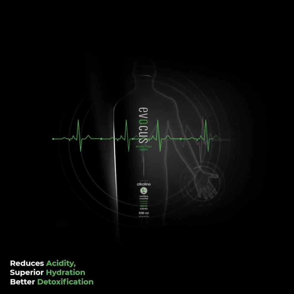 Evocus Black Alkaline Water