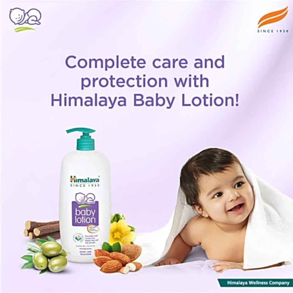 Himalaya Baby Lotion with Almond & Olive Oil Lotion