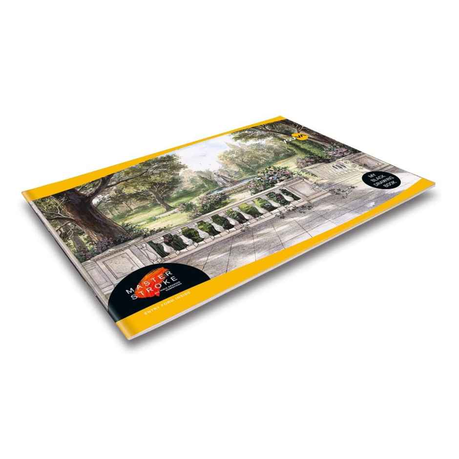 Navneet Youva Black A3 Size 36 Pages Drawing Book 29.7 cm x 42 cm - Assorted