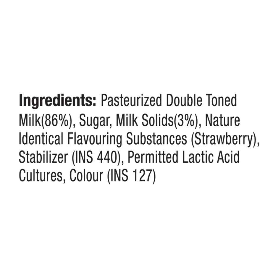 Epigamia Strawberry Flavoured Yogurt