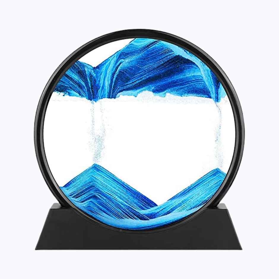 Desidiya Moving Sand Art Picture Showpc Blue