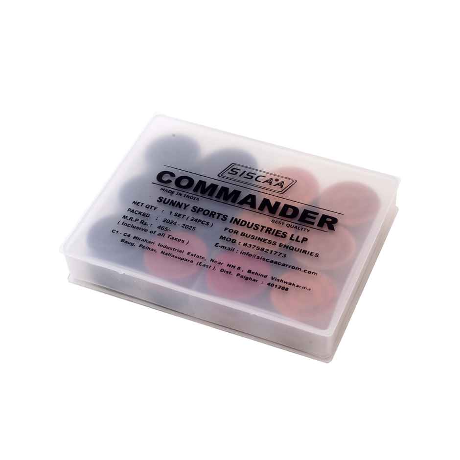 Sisca Carrom Coin Commander