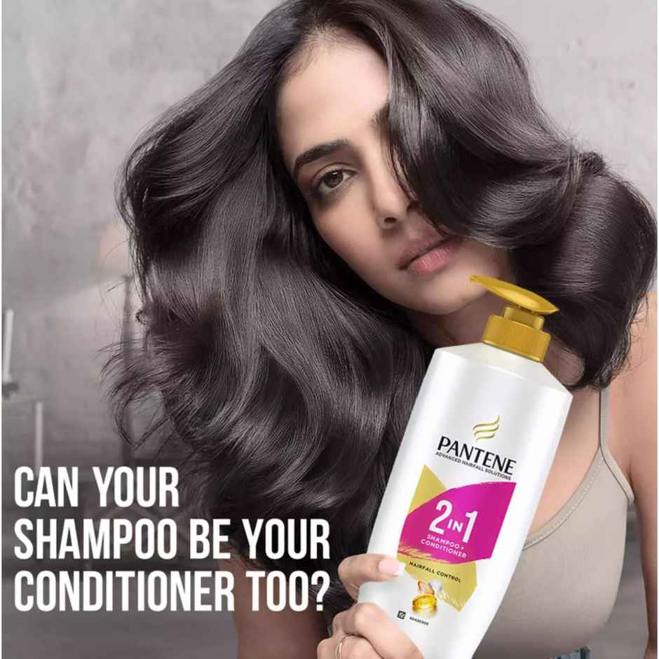 Pantene 2 In 1 Hairfall Control Shampoo + Conditioner
