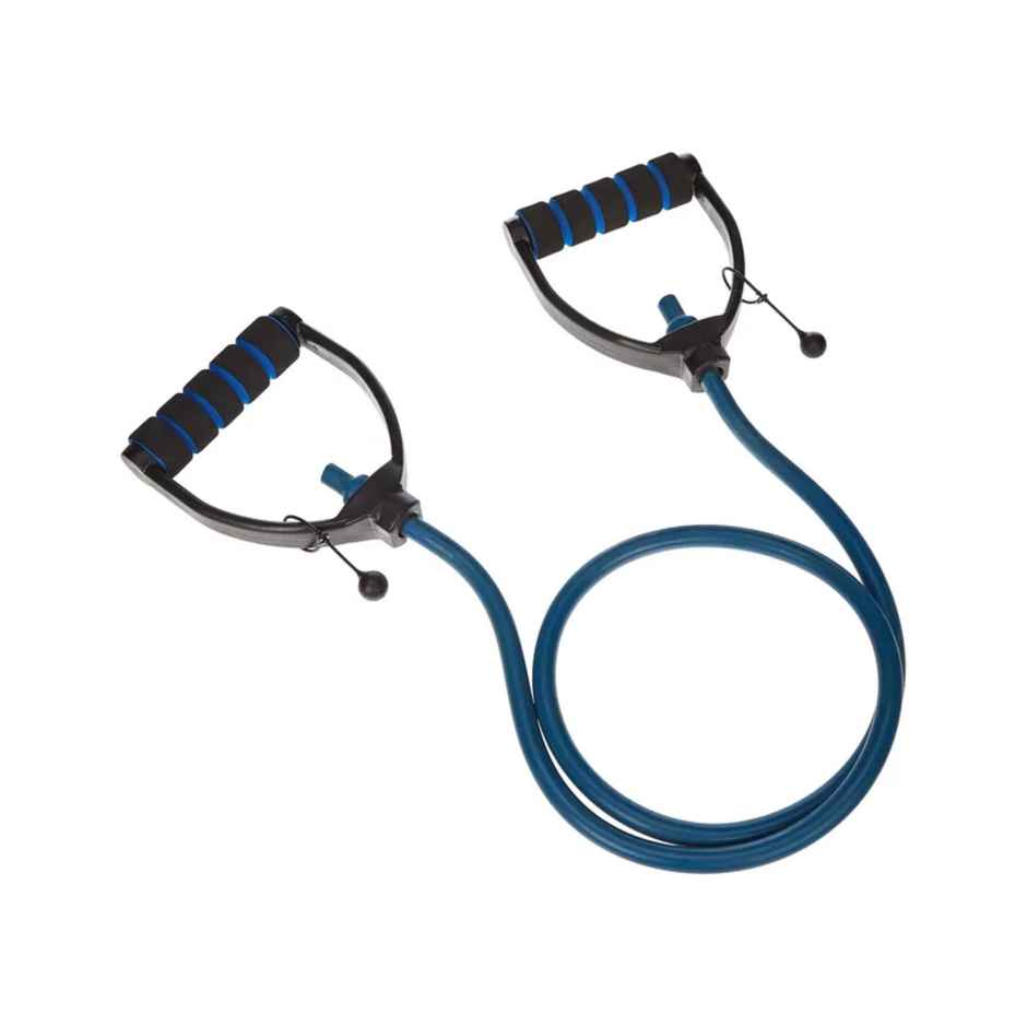 Vector X Jf-1100 Heavy Adjustable Latex D Handles Tube Exerciser | Blue